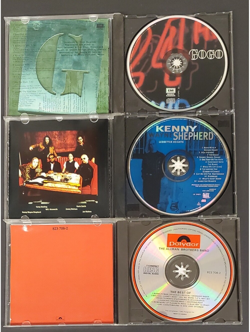 6 Classic Rock CDs - Guns N' Roses, Van Morrison, INXS, David Gogo+ VG - Picture 5 of 6